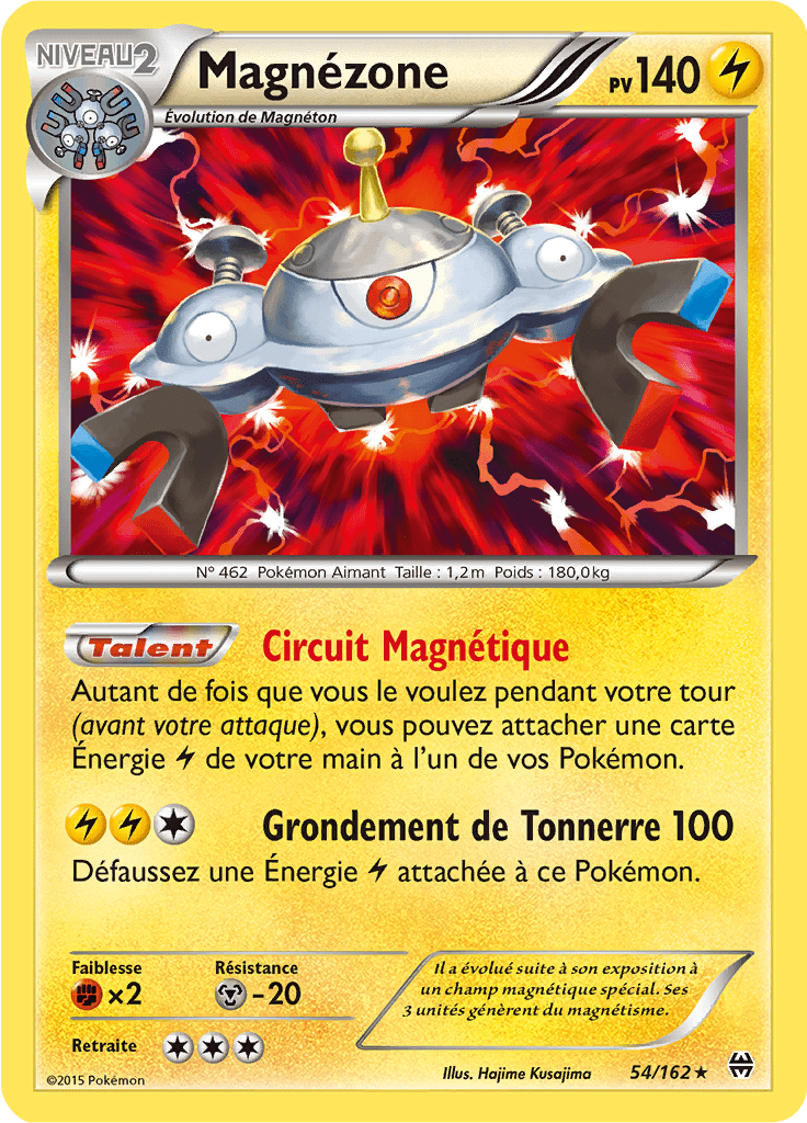 Magnézone - XY Impulsion TURBO - 054 - Holographique rare
