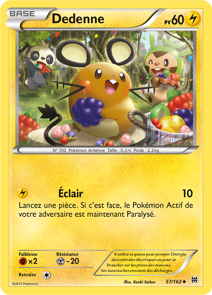 Dedenne - XY Impulsion TURBO - 057 - Peu commune
