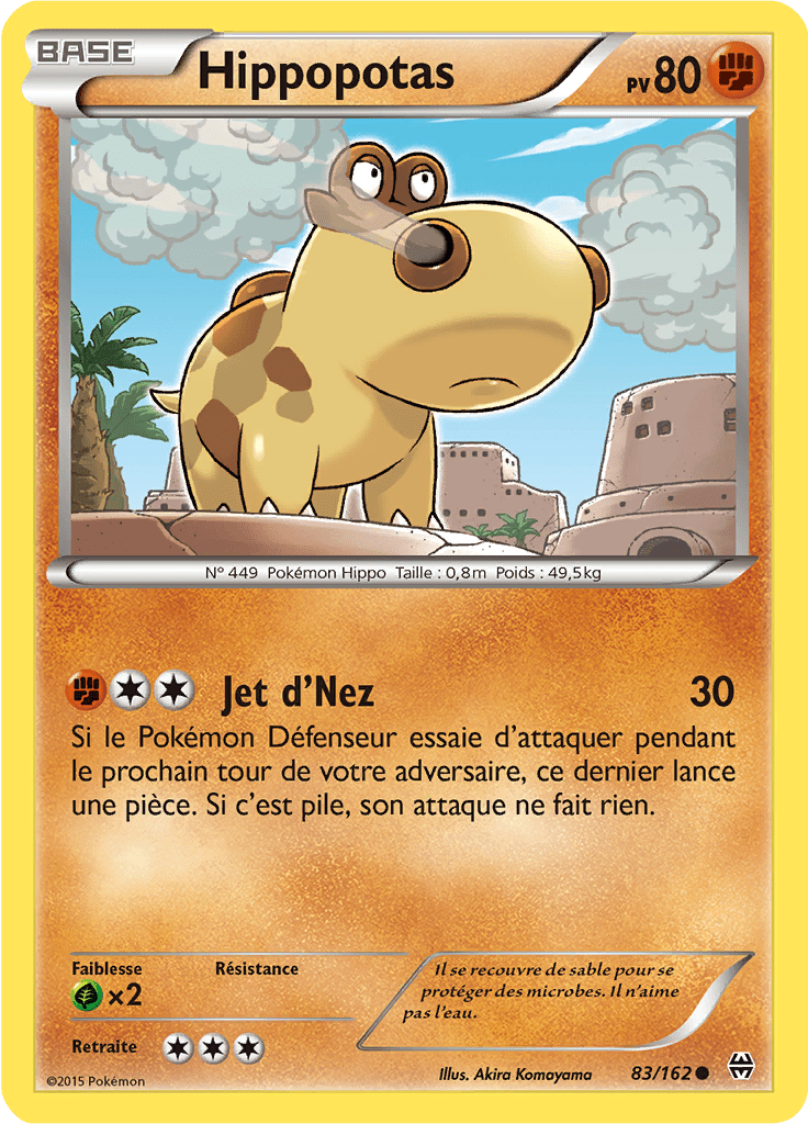 Hippopotas - XY Impulsion TURBO - 083 - Commune
