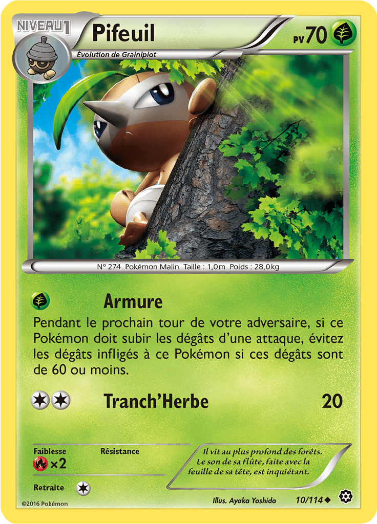 Pifeuil - XY Offensive Vapeur - 010 - Peu commune