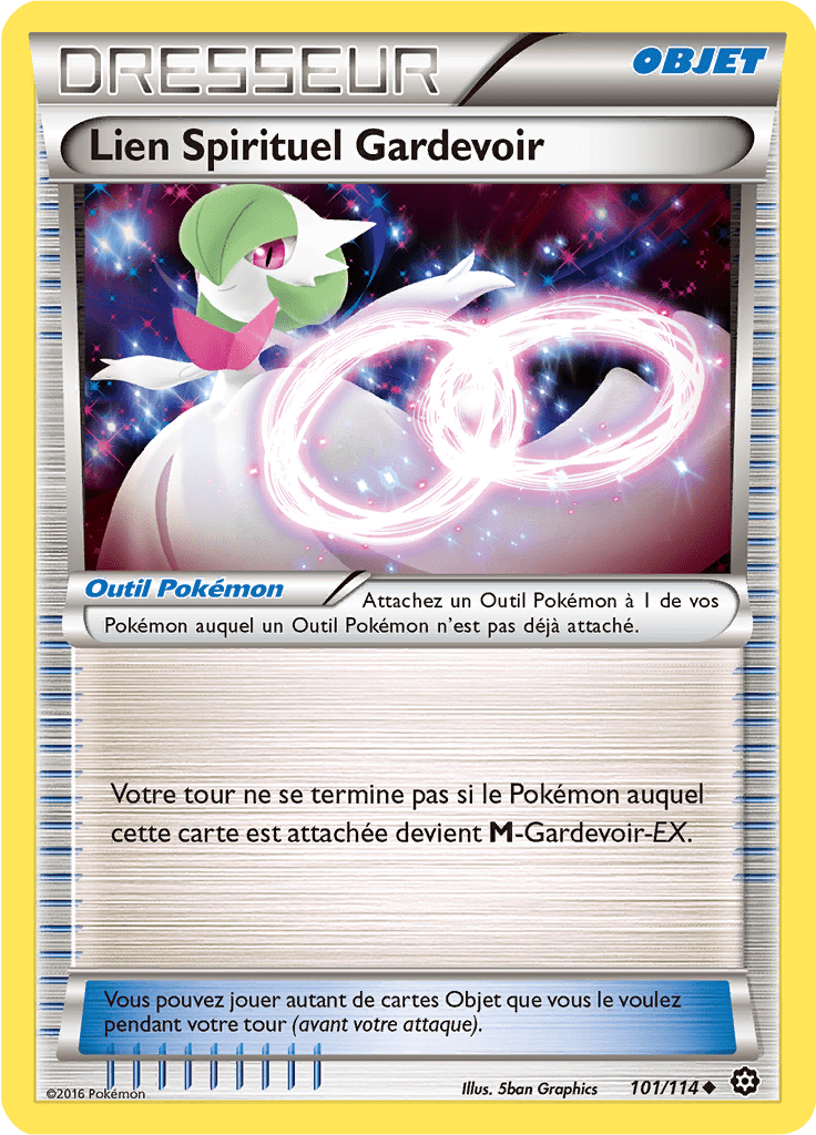 Lien Spirituel Gardevoir - XY Offensive Vapeur - 101 - Peu commune