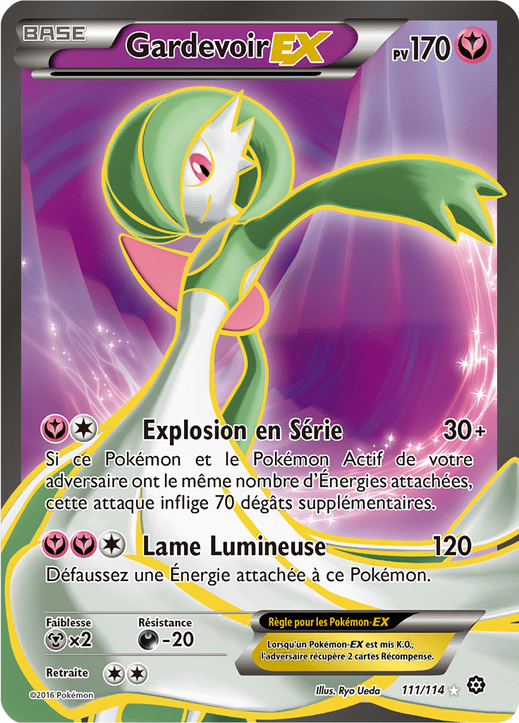 Gardevoir - XY Offensive Vapeur - 111 - Holographique rare EX