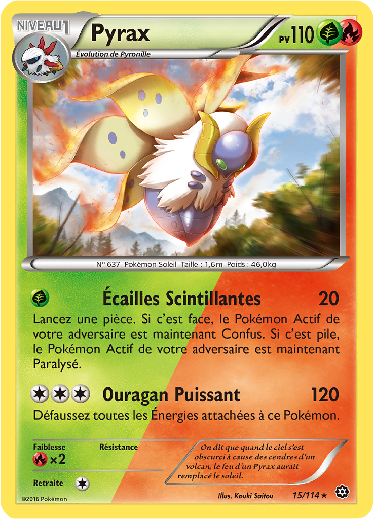 Pyrax - XY Offensive Vapeur - 015 - Commune