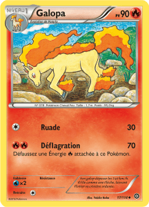 Galopa - XY Offensive Vapeur - 017 - Peu commune
