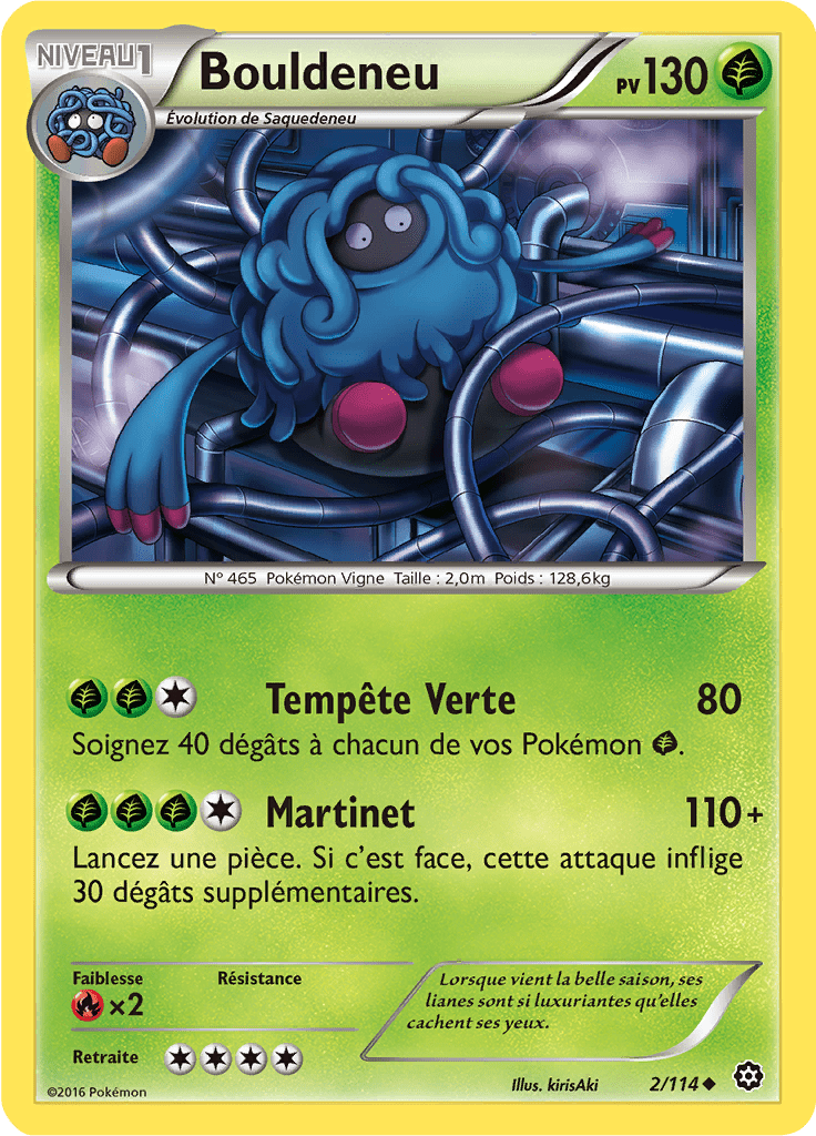 Bouldeneu - XY Offensive Vapeur - 002 - Peu commune