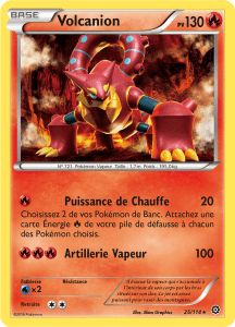 Volcanion - XY Offensive Vapeur - 025 - Rare