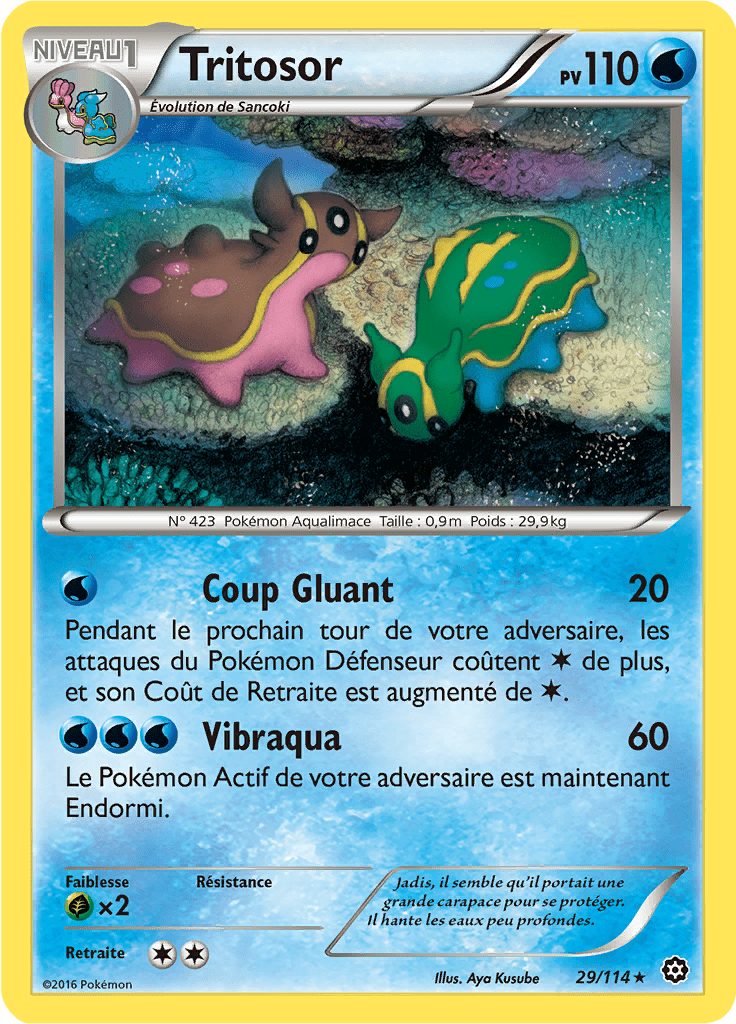 Tritosor - XY Offensive Vapeur - 029 - Rare