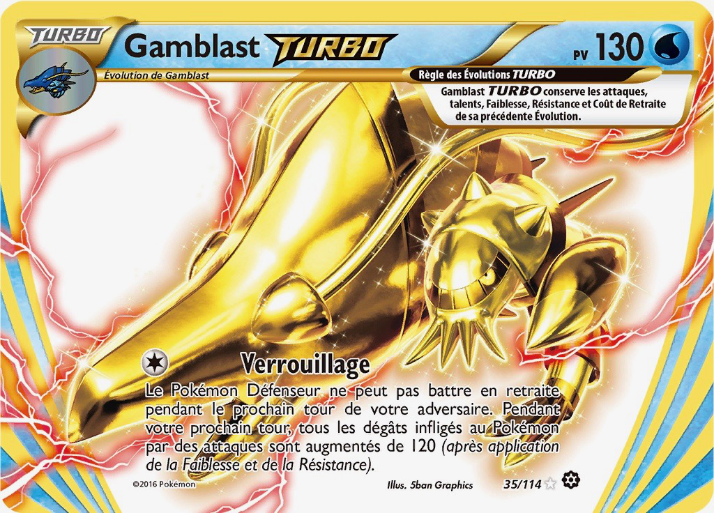Gamblast - XY Offensive Vapeur - 035 - TURBO rare