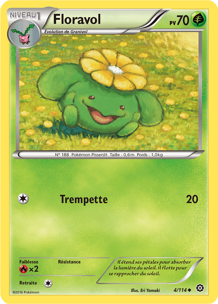 FLoravol - XY Offensive Vapeur - 004 - Peu commune