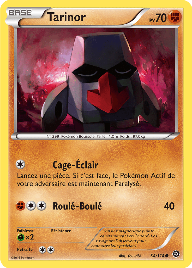 Tarinor - XY Offensive Vapeur - 054 - Commune