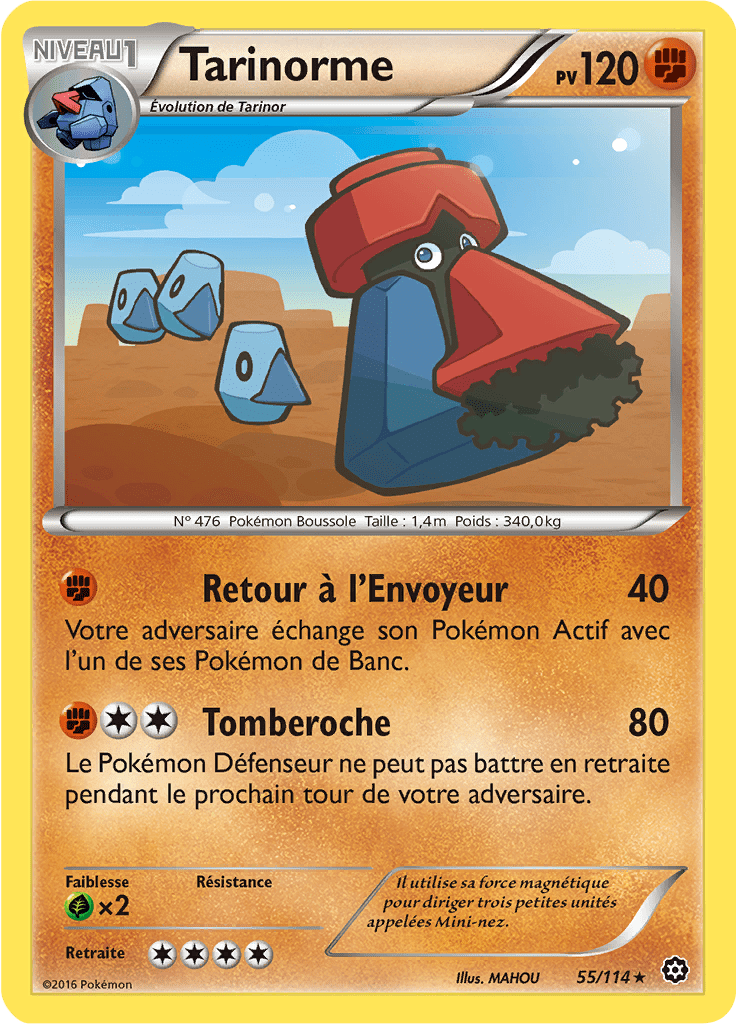Tarinorme - XY Offensive Vapeur - 055 - Rare