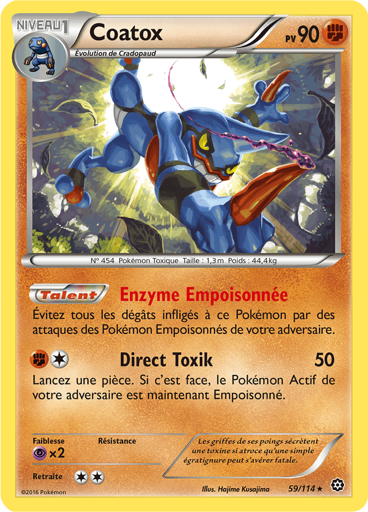 Coatox - XY Offensive Vapeur - 059 - Rare
