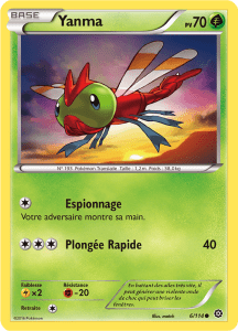 Yanma - XY Offensive Vapeur - 006 - Commune