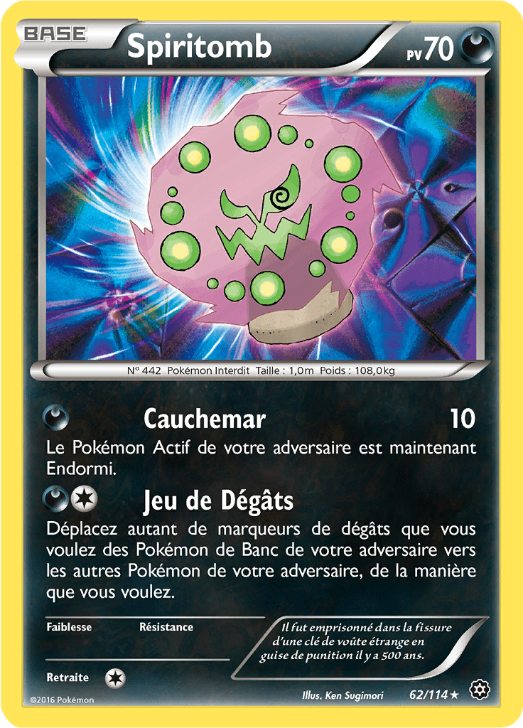Spiritomb - XY Offensive Vapeur - 062 - Rare