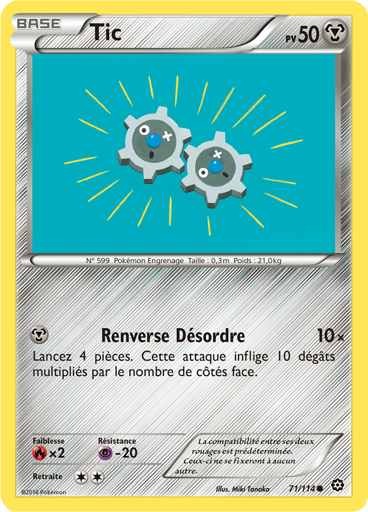 Tic - XY Offensive Vapeur - 071 - Commune