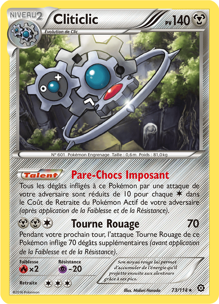 Cliticlic - XY Offensive Vapeur - 073 - Holographique rare