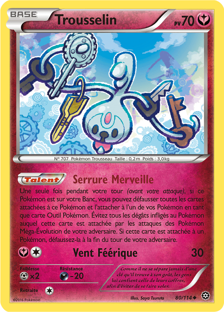 Trousselin - XY Offensive Vapeur - 080 - Peu commune