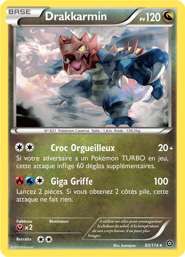 Drakkarmin - XY Offensive Vapeur - 083 - Rare