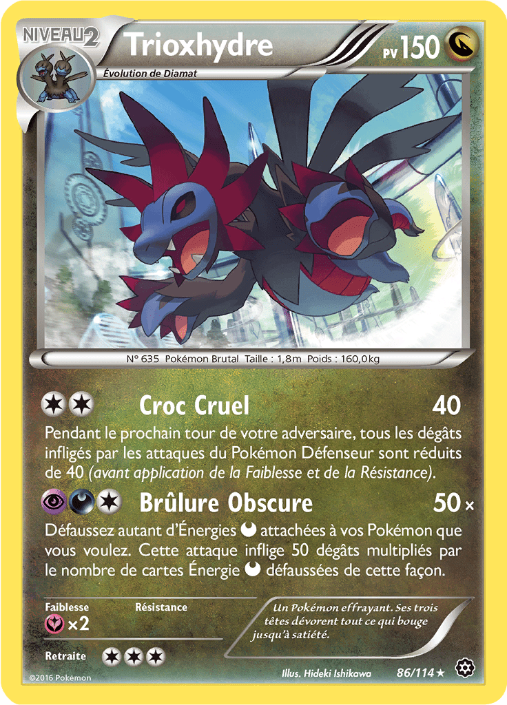 Trioxhydre - XY Offensive Vapeur - 086 - Holographique rare