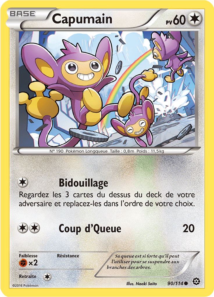 Capumain - XY Offensive Vapeur - 090 - Commune