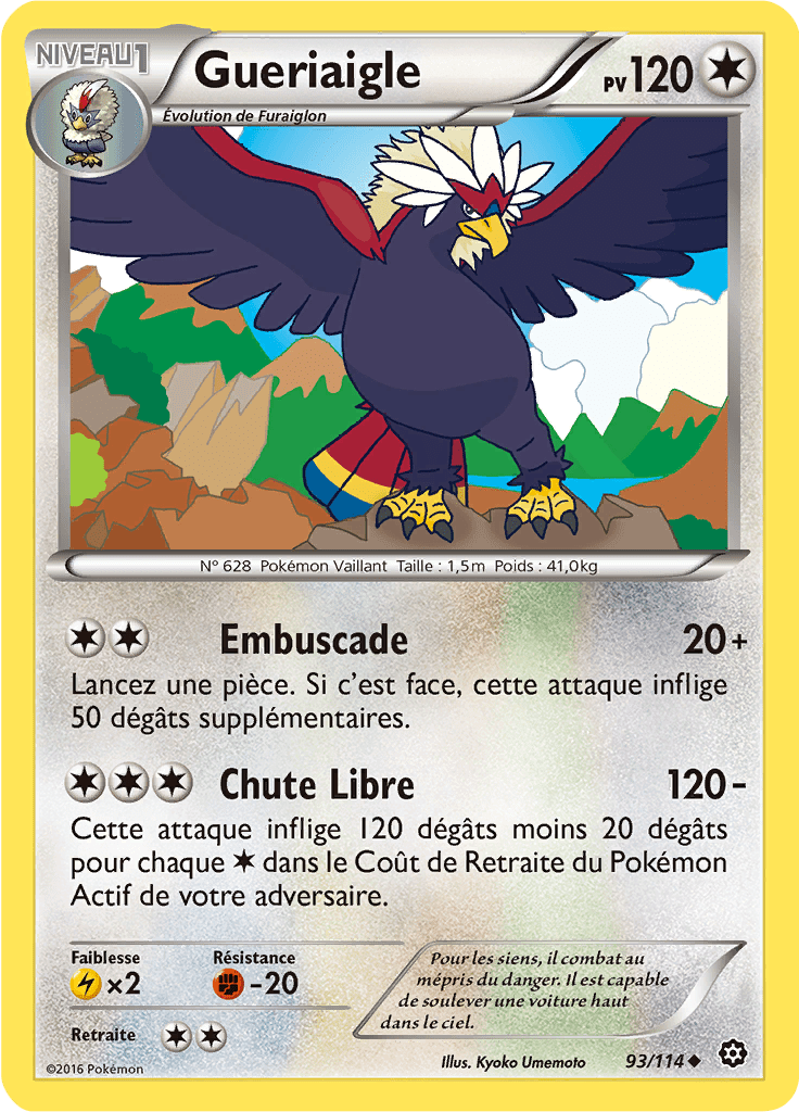 Gueriaigle - XY Offensive Vapeur - 093 - Peu commune