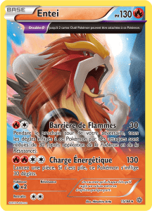 Entei - XY Origines Antiques - 015 - Holographique rare