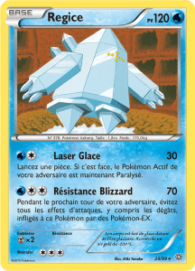 Regice - XY Origines Antiques - 024 - Rare