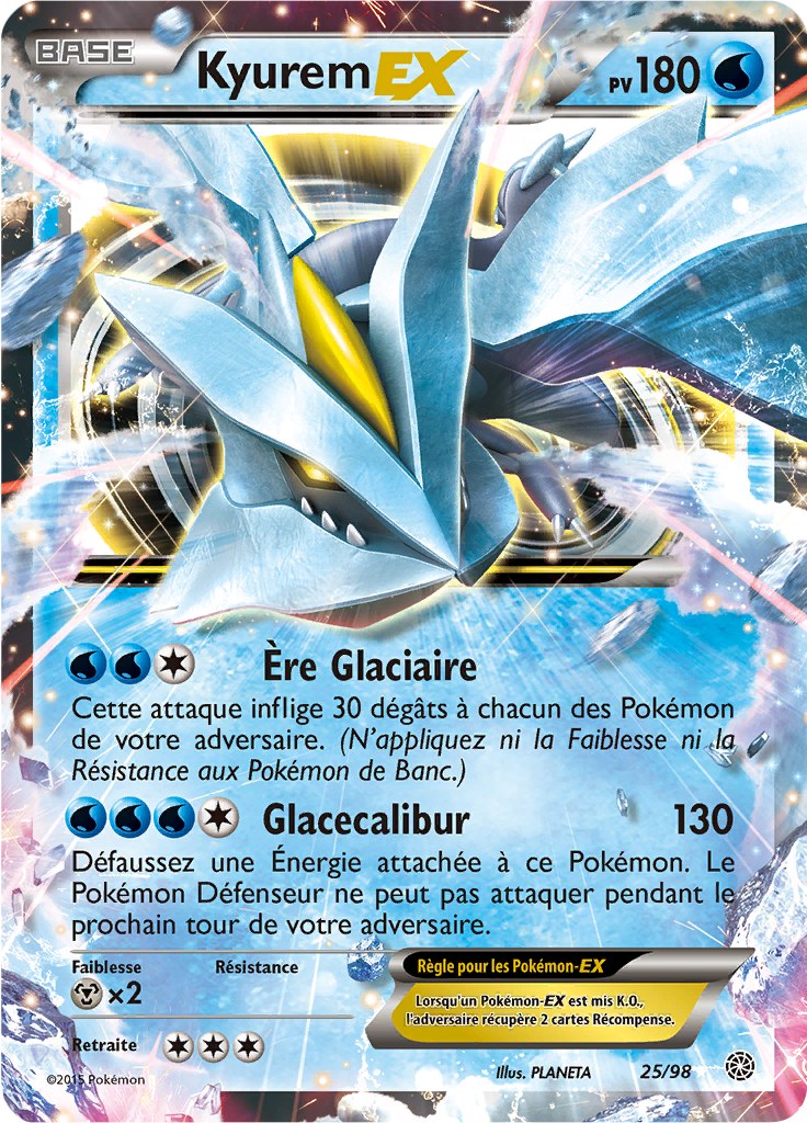 Kyurem - XY Origines Antiques - 025 - Holographique rare EX