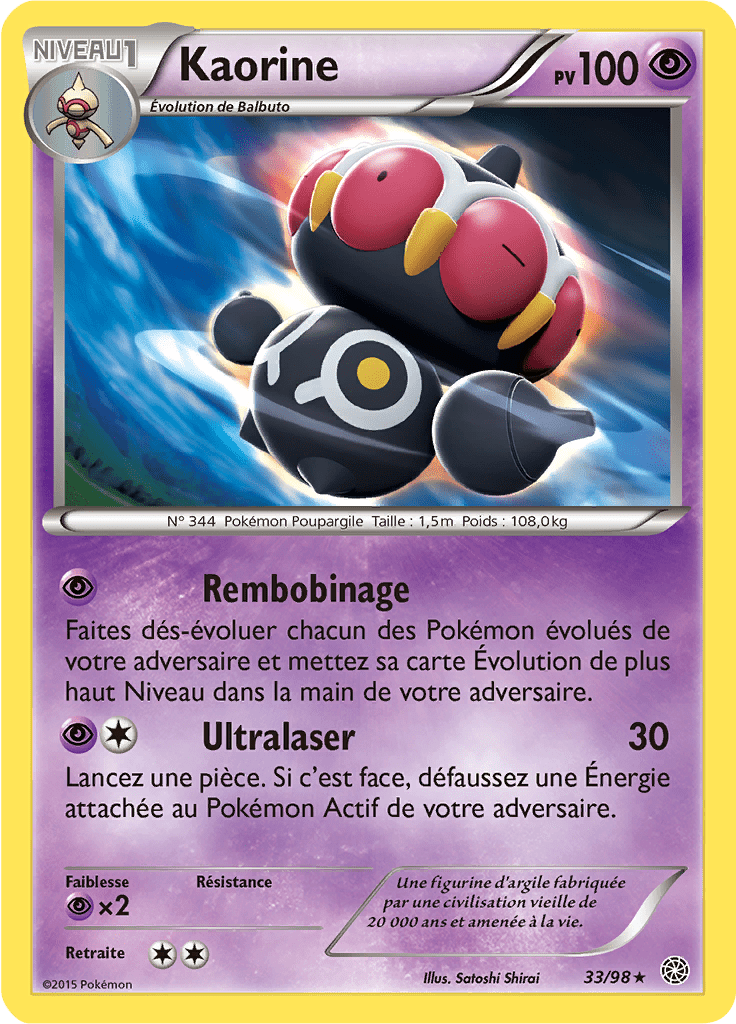 Kaorine - XY Origines Antiques - 033 - Rare