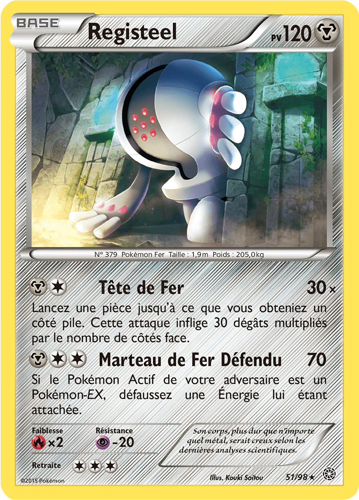 Registeel - XY Origines Antiques - 051 - Rare