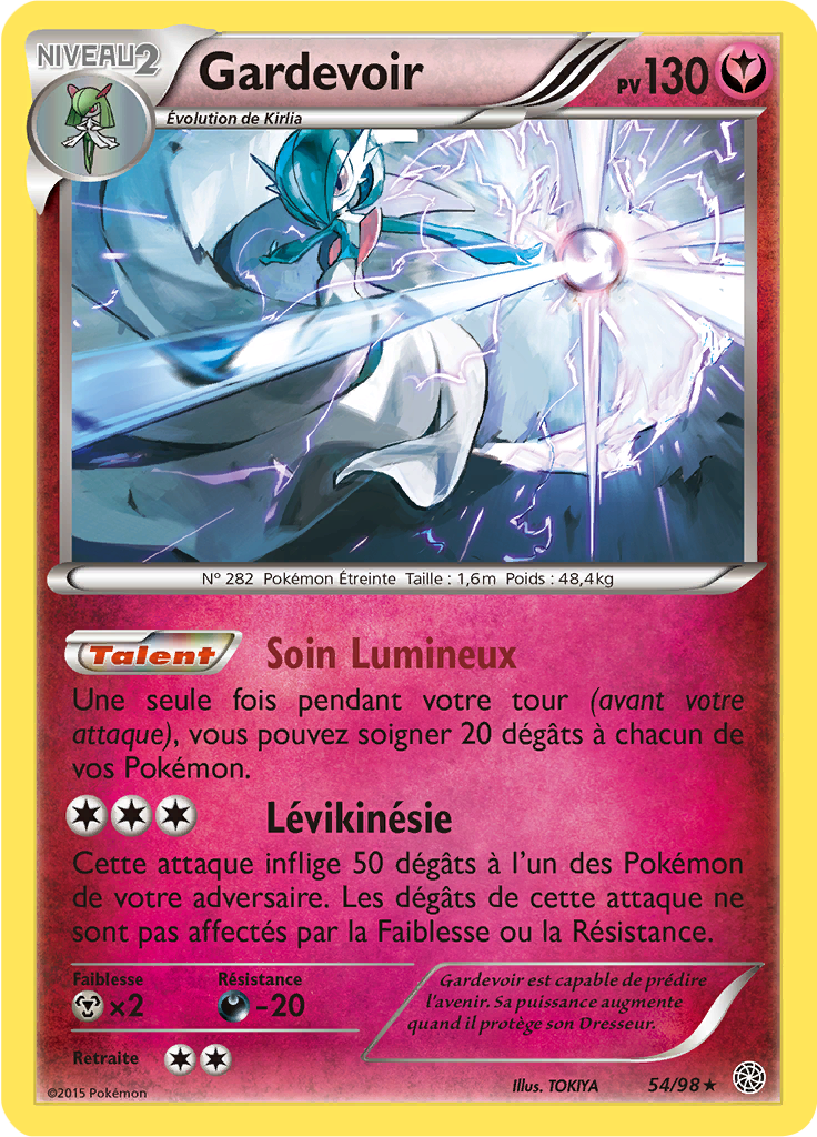 Gardevoir - XY Origines Antiques - 054 - Holographique rare