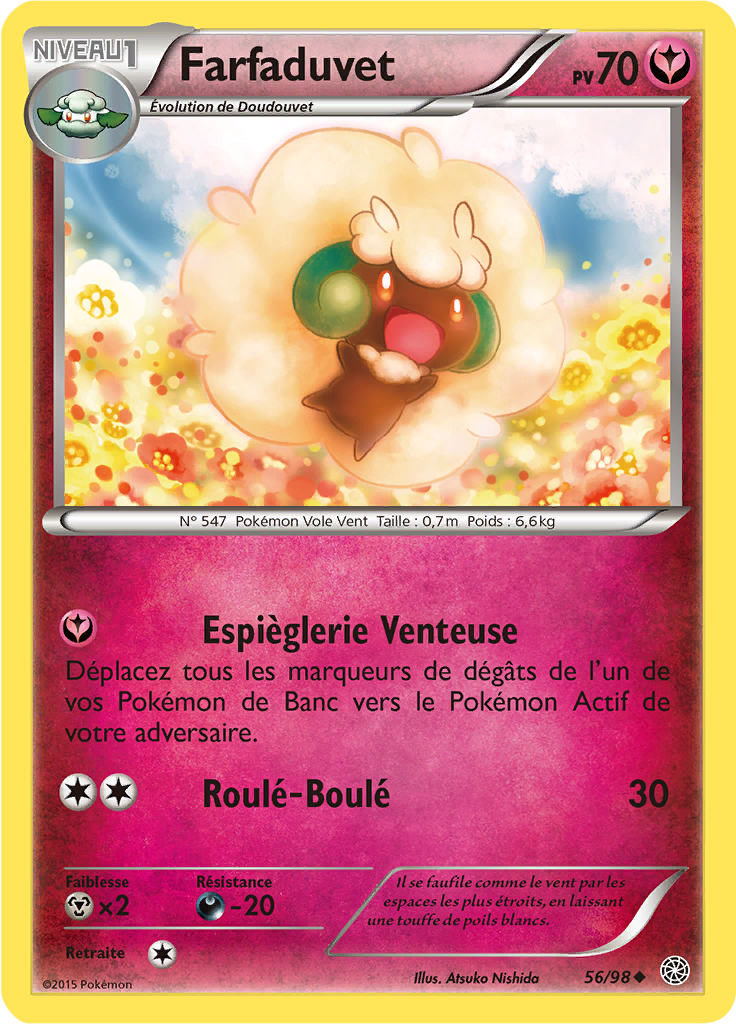 Farfaduvet - XY Origines Antiques - 056 - Peu commune