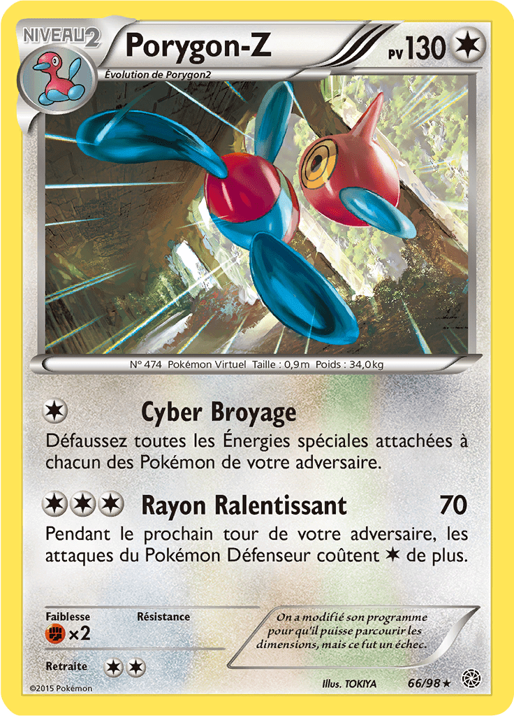 Porygon-Z - XY Origines Antiques - 066 - Rare