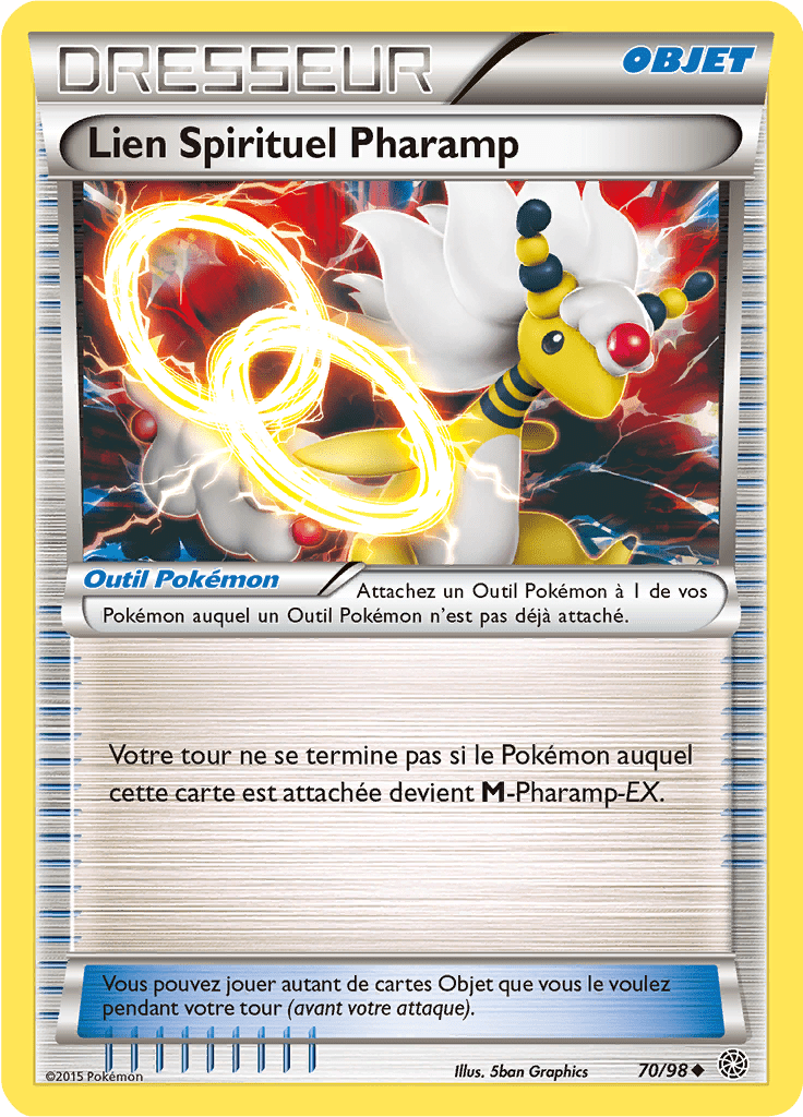 Lien Spirituel Pharamp - XY Origines Antiques - 070 - Peu commune