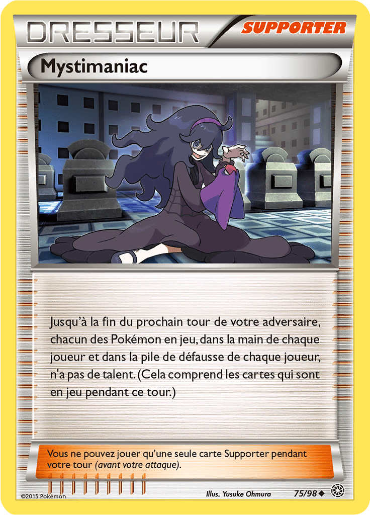 Mystimaniac - XY Origines Antiques - 075 - Peu commune