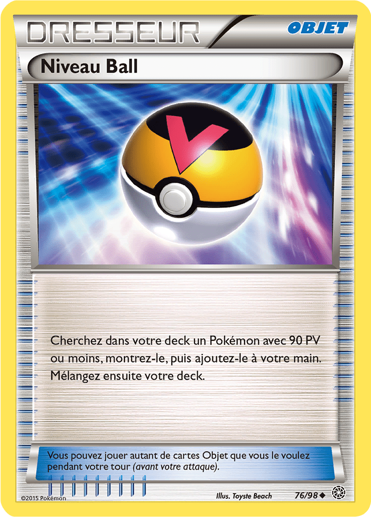 Niveau Ball - XY Origines Antiques - 076 - Peu commune