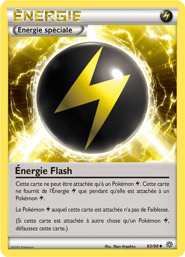 Énergie Flash - XY Origines Antiques - 083 - Peu commune