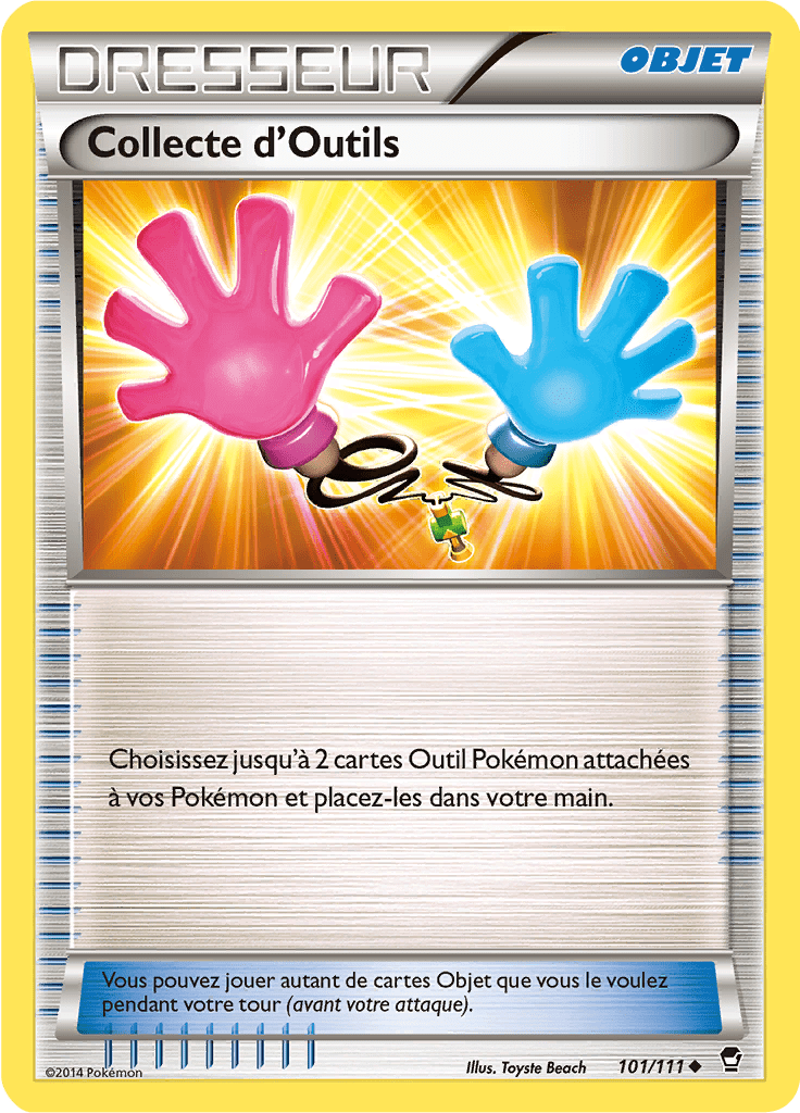 Collecte d'Outils - XY Poings Furieux - 101 - Peu commune