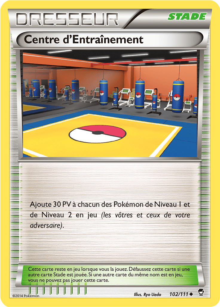 Centre d'Entraînement - XY Poings Furieux - 102 - Peu commune
