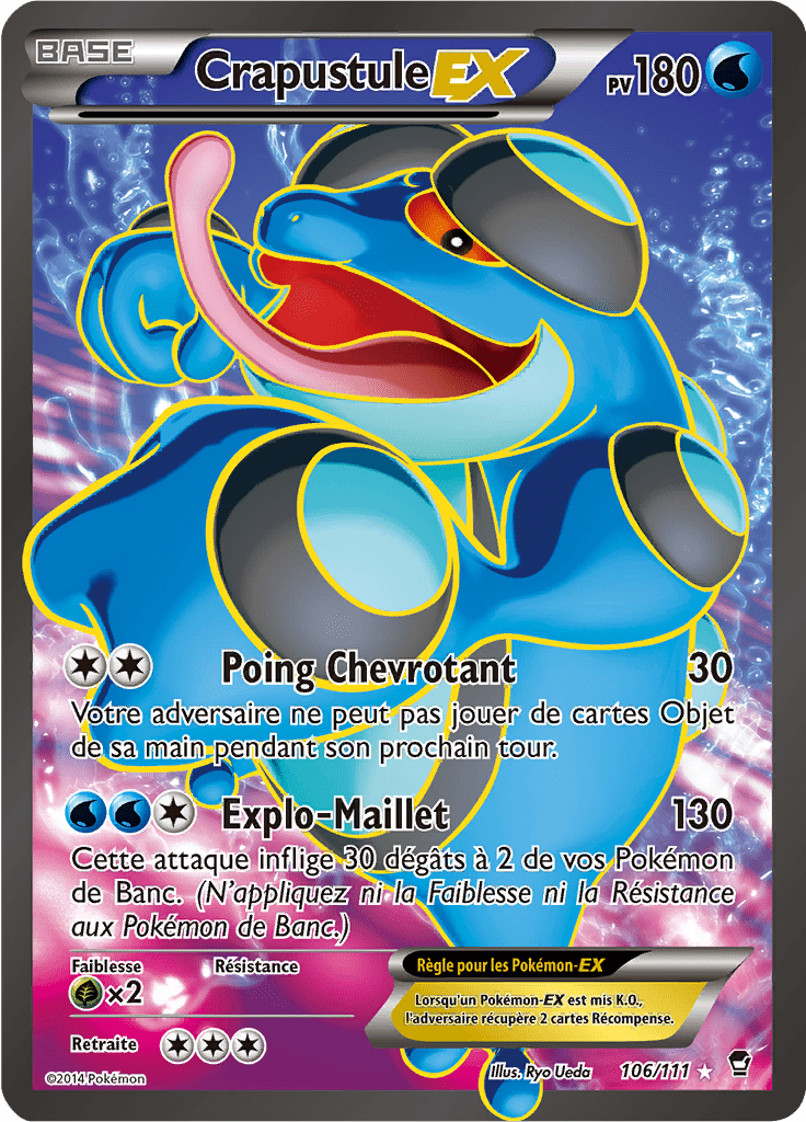 Crapustule - XY Poings Furieux - 106 - Ultra rare