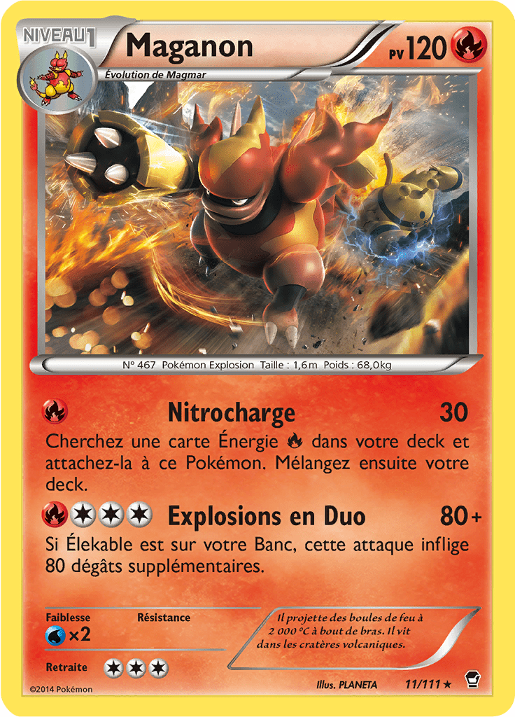 Maganon - XY Poings Furieux - 011 - Rare