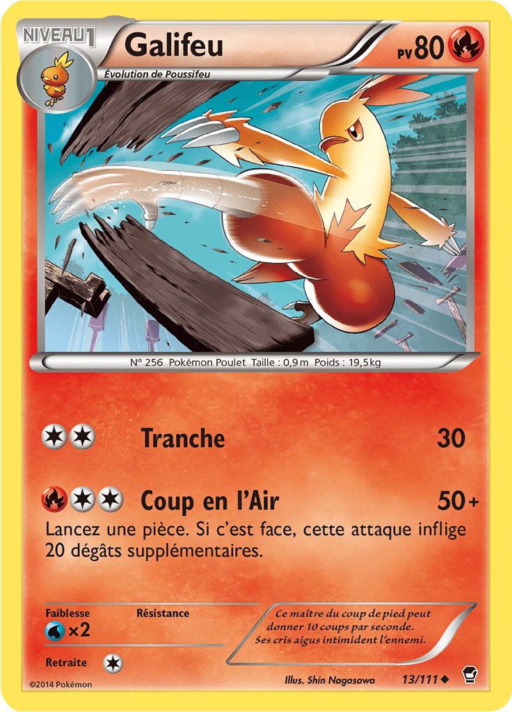 Galifeu - XY Poings Furieux - 013 - Peu commune