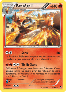 Braségali - XY Poings Furieux - 014 - Holographique rare