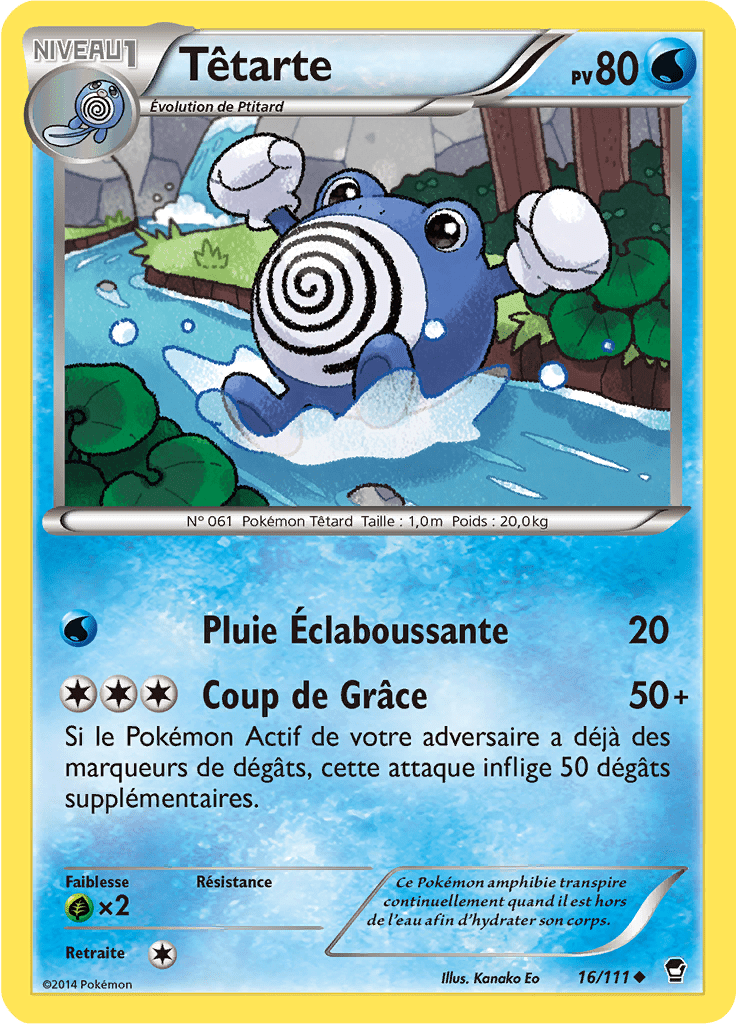 Têtarte - XY Poings Furieux - 016 - Peu commune