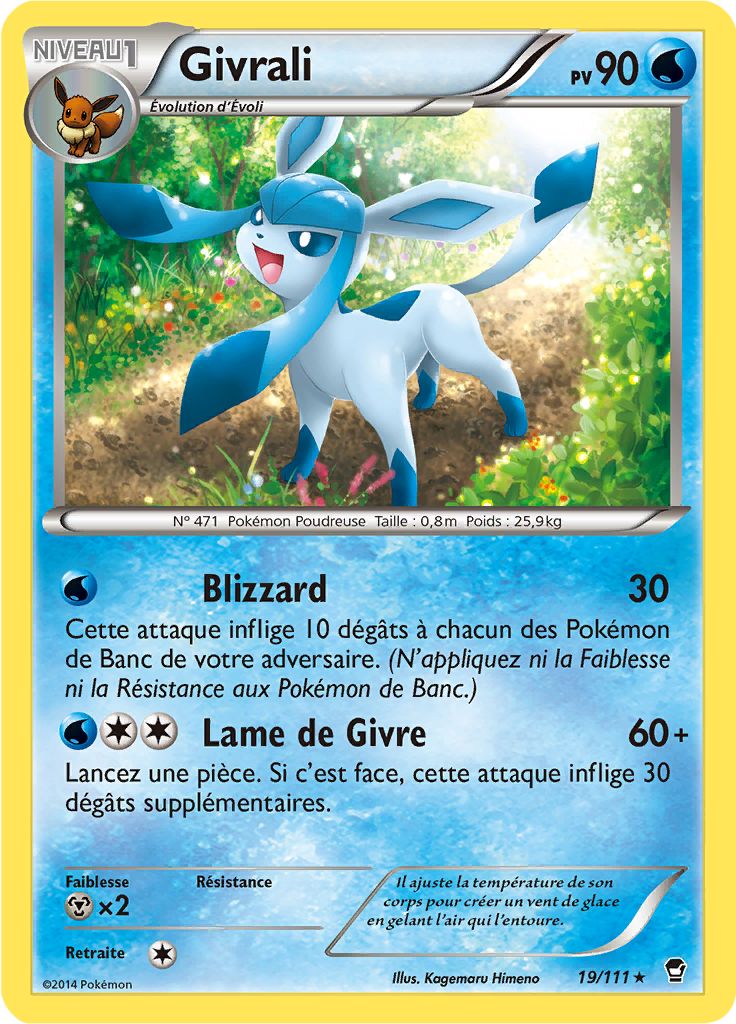 Givrali - XY Poings Furieux - 019 - Rare