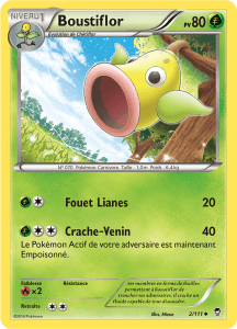 Boustiflor - XY Poings Furieux - 002 - Peu commune
