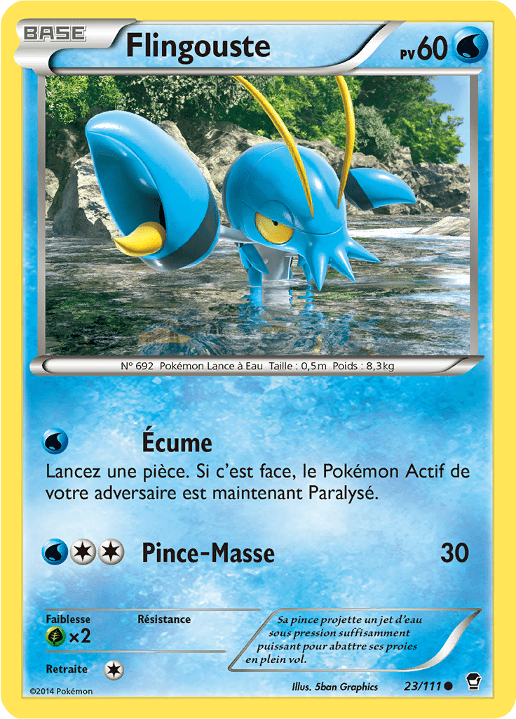 Flingouste - XY Poings Furieux - 023 - Commune