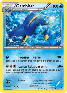 Gamblast - XY Poings Furieux - 024 - Holographique rare