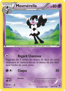 Mesmérella - XY Poings Furieux - 040 - Peu commune