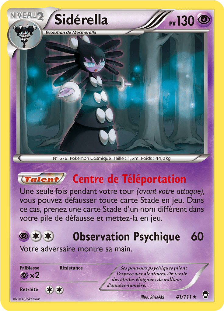 Sidérella - XY Poings Furieux - 041 - Rare